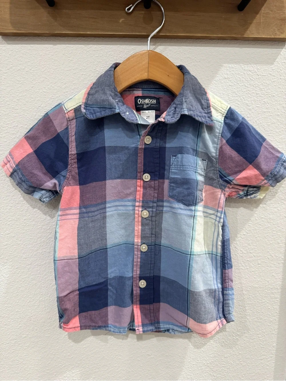 Oshkosh boy button shirt